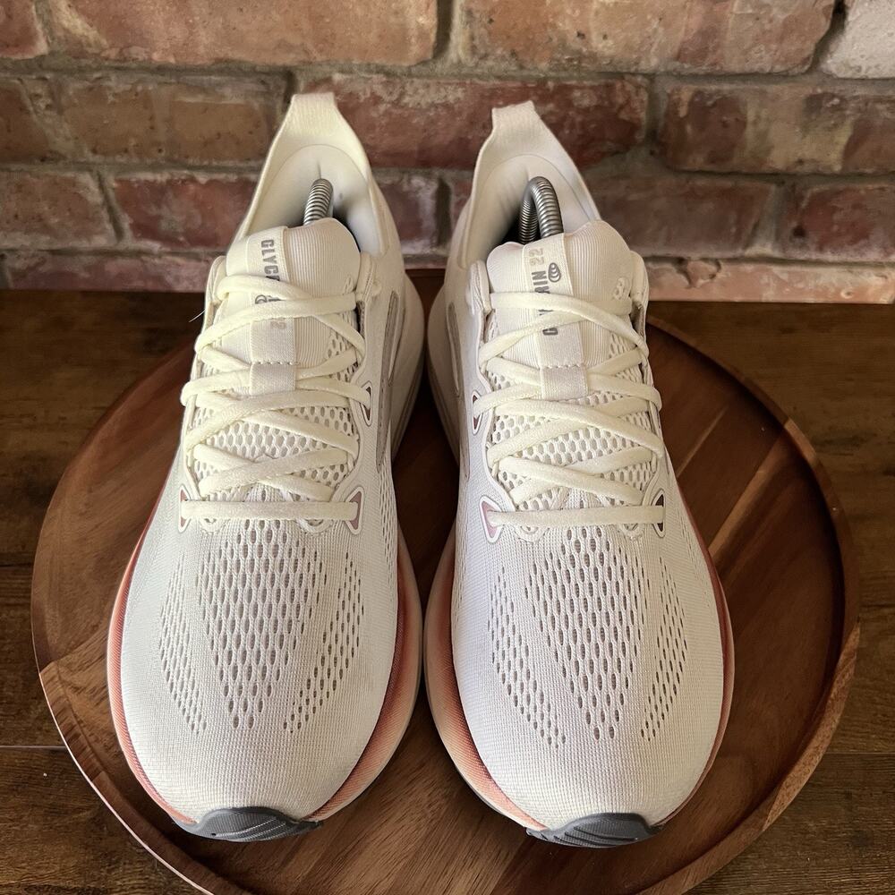 Brooks Glycerin 22 Cushioned Cream Taupe Running Shoes Sneakers Women's 11 - Picture 16 of 16